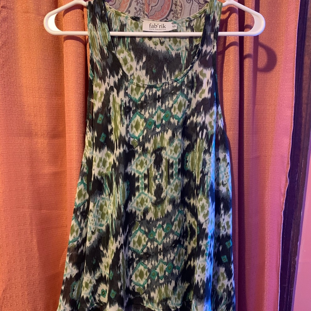 Fabrik Sheer Tank Shirt